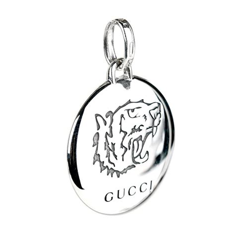 blind for love gucci tiger|GUCCI Sterling Silver Blind for Love Pendant Necklace.